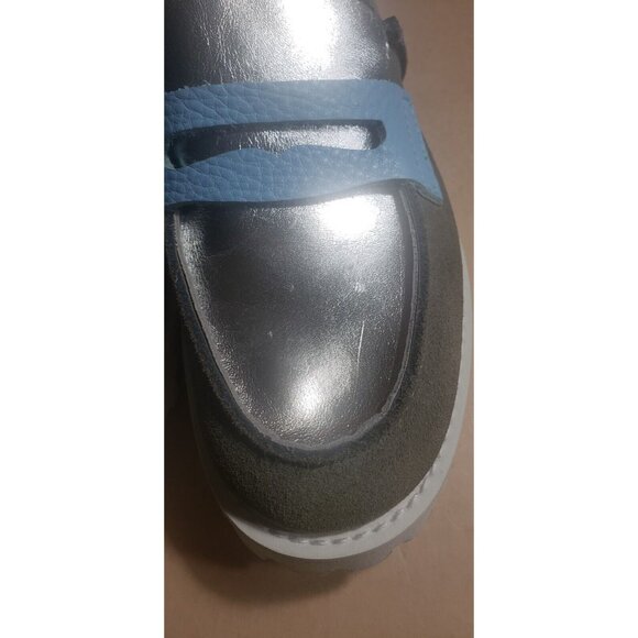 U-Dot Multi Tone Leather Loafers 22cm Sz 5 Retail Price $319 In EUC!! - Picture 8 of 11